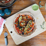 CHARGRILLED COURGETTE & MUSHROOM PIZZA KIT (vg)